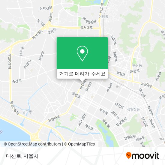 대산로 지도