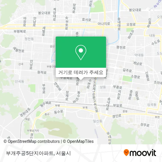 부개주공5단지아파트 지도