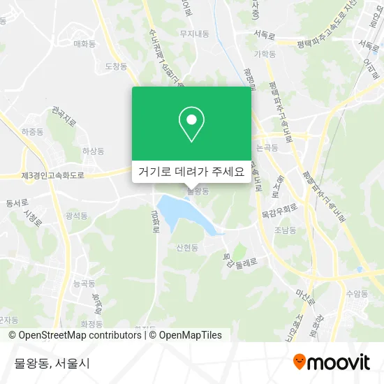물왕동 지도