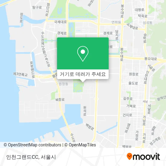인천그랜드CC 지도