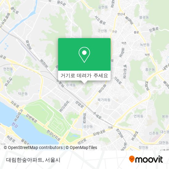 대림한숲아파트 지도