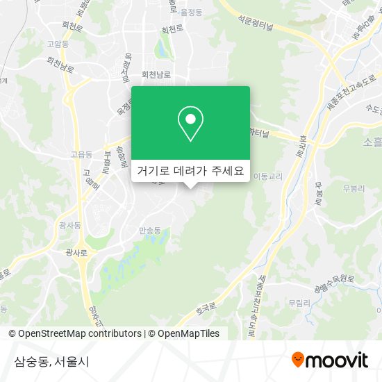 삼숭동 지도