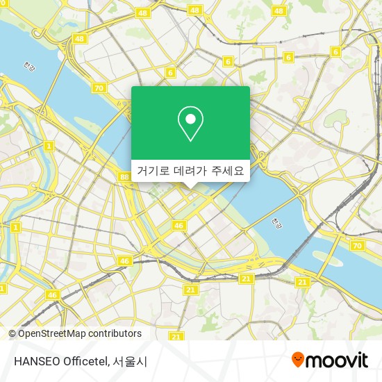 HANSEO Officetel 지도