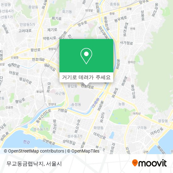 무교동금렵낙지 지도