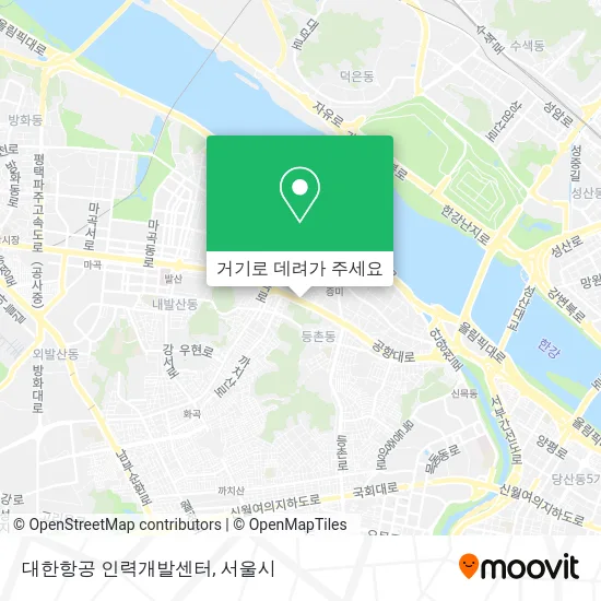 대한항공 인력개발센터 지도