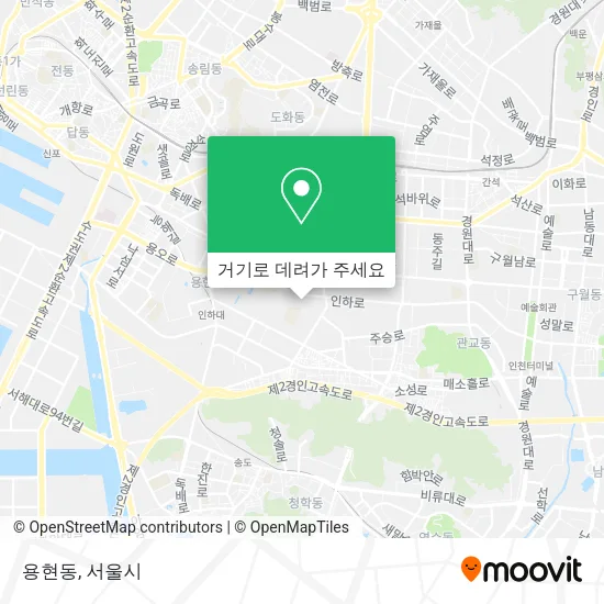 용현동 지도