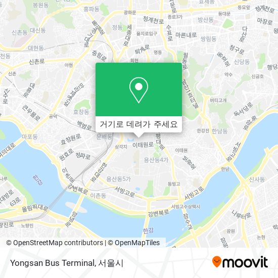 Yongsan Bus Terminal 지도