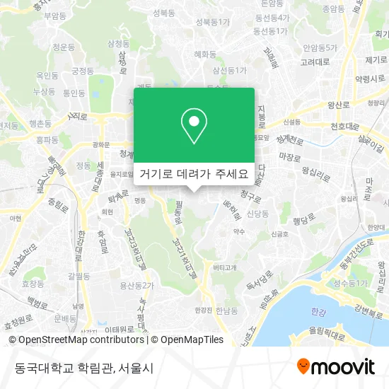 동국대학교 학림관 지도