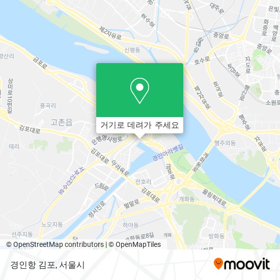 경인항 김포 지도