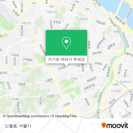 신월동 지도