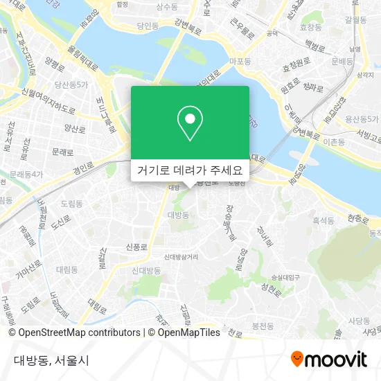 대방동 지도