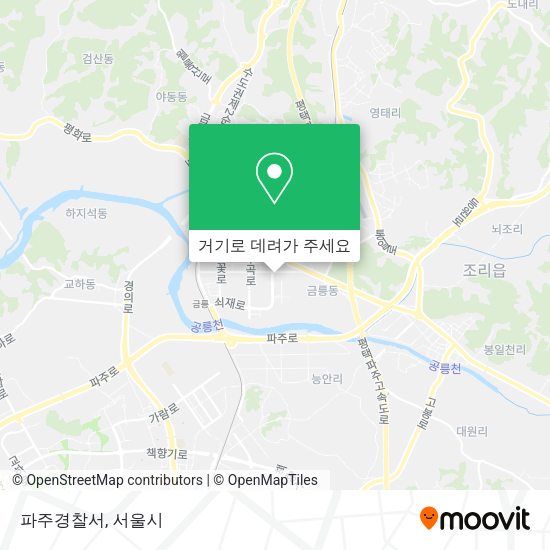 파주경찰서 지도