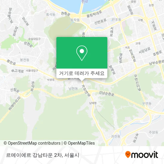 르메이에르 강남타운 2차 지도