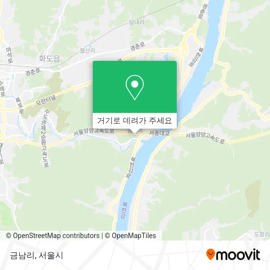 금남리 지도