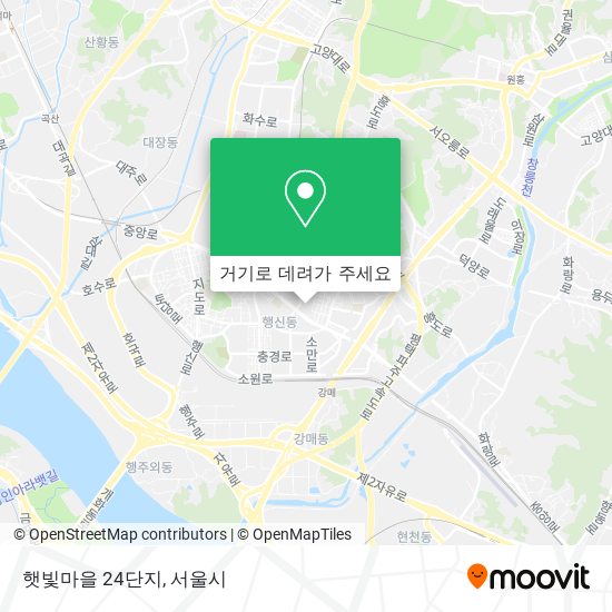 햇빛마을 24단지 지도