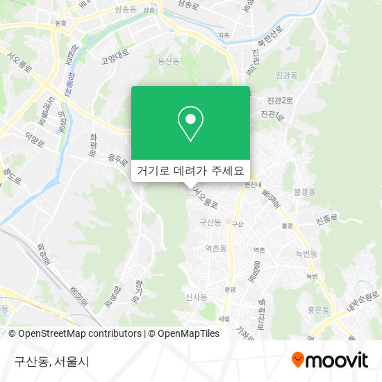 구산동 지도