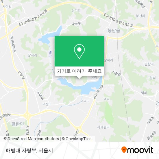 해병대 사령부 지도