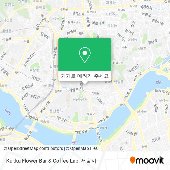 Kukka Flower Bar & Coffee Lab 지도