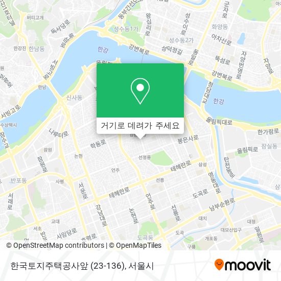 한국토지주택공사앞 (23-136) 지도