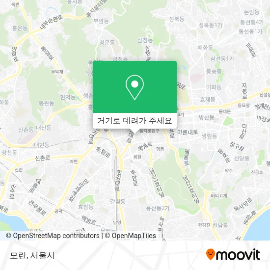 모란 지도