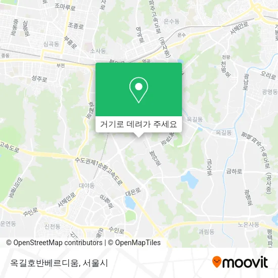 옥길호반베르디움 지도