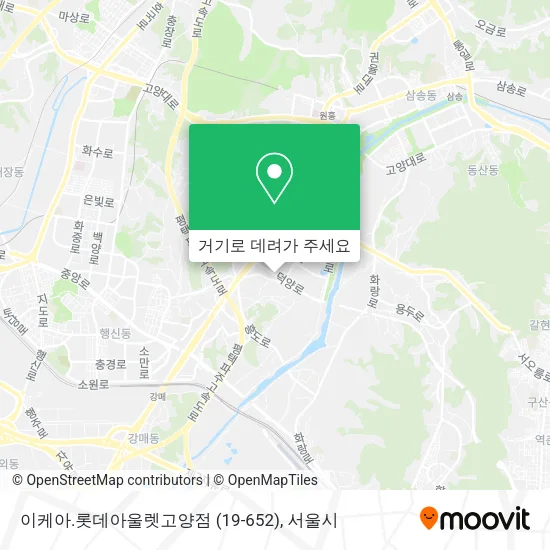 이케아.롯데아울렛고양점 (19-652) 지도