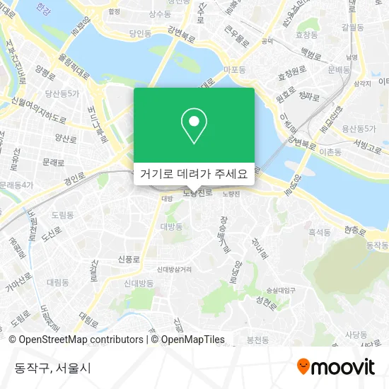 동작구 지도