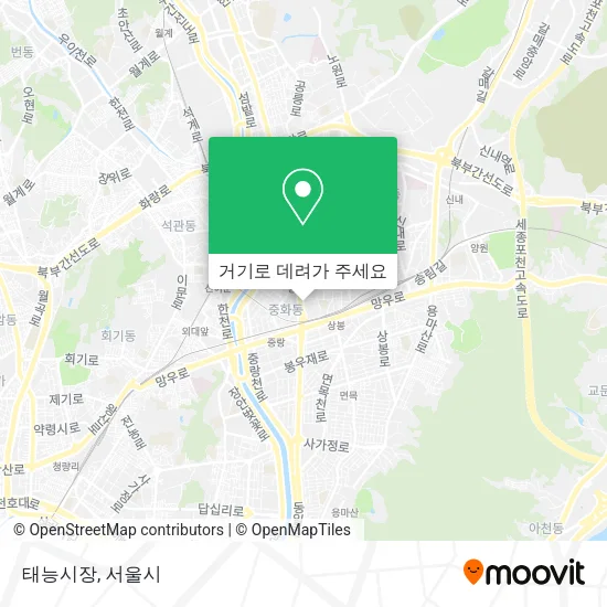 태능시장 지도
