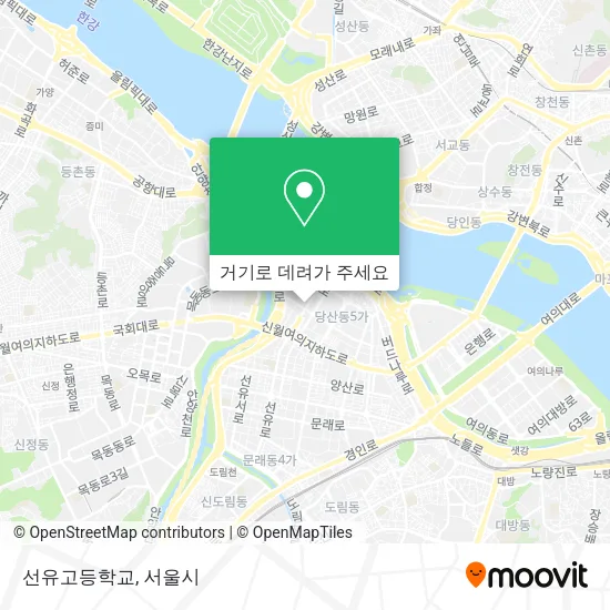 선유고등학교 지도