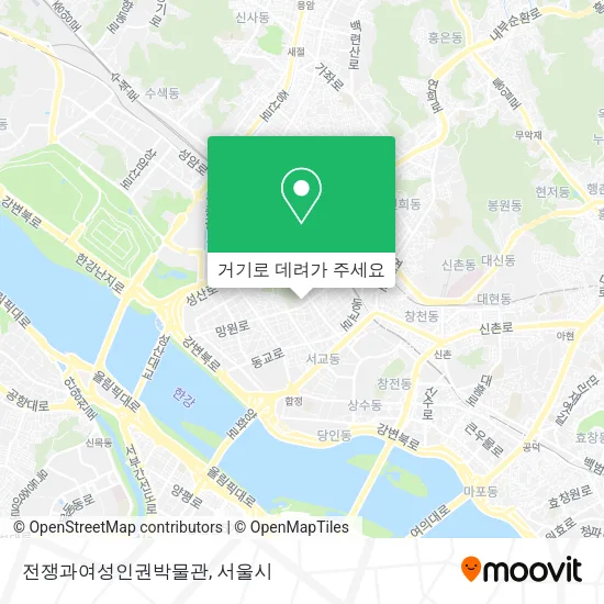 전쟁과여성인권박물관 지도