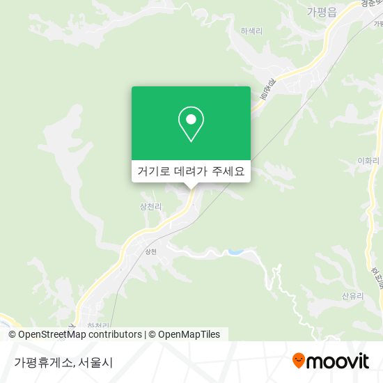 가평휴게소 지도