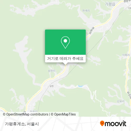 가평휴게소 지도