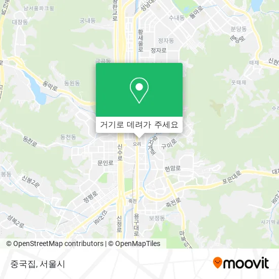 중국집 지도