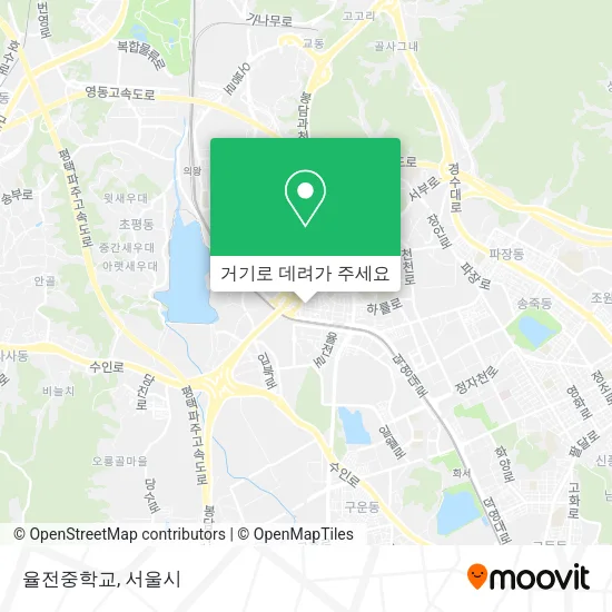 율전중학교 지도