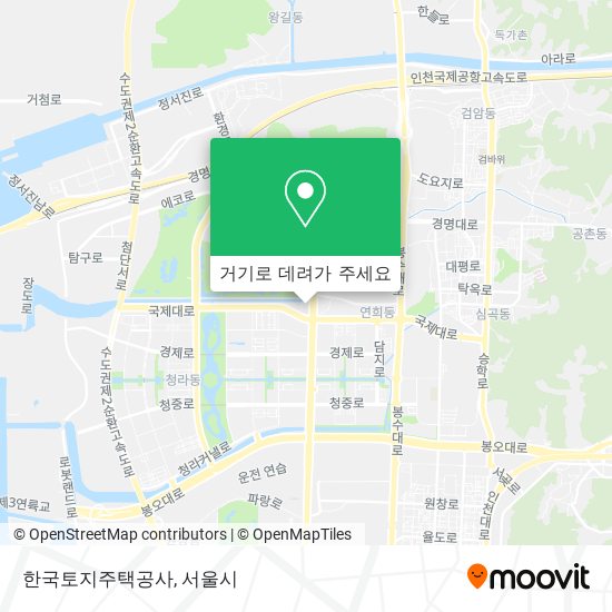한국토지주택공사 지도