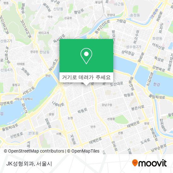JK성형외과 지도