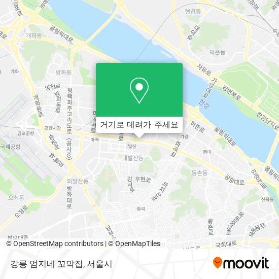 강릉 엄지네 꼬막집 지도