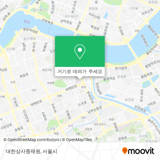 대한상사중재원 지도