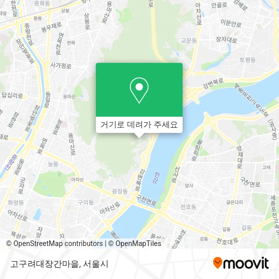 고구려대장간마을 지도