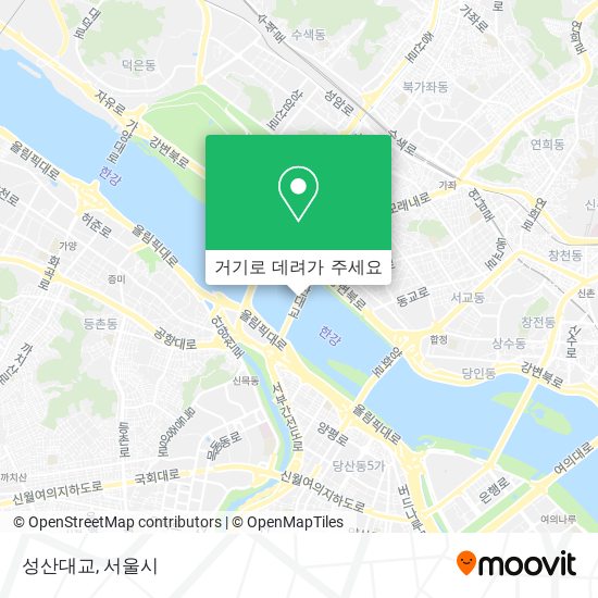 성산대교 지도