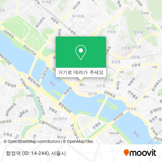 합정역 (ID: 14-244) 지도