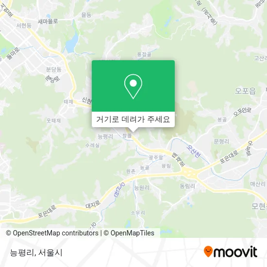 능평리 지도