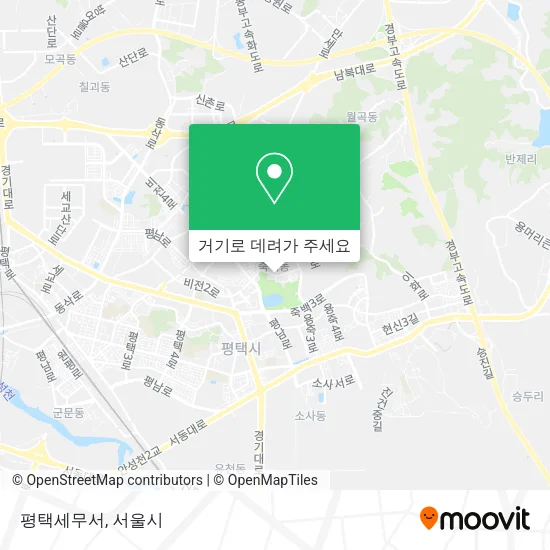 평택세무서 지도