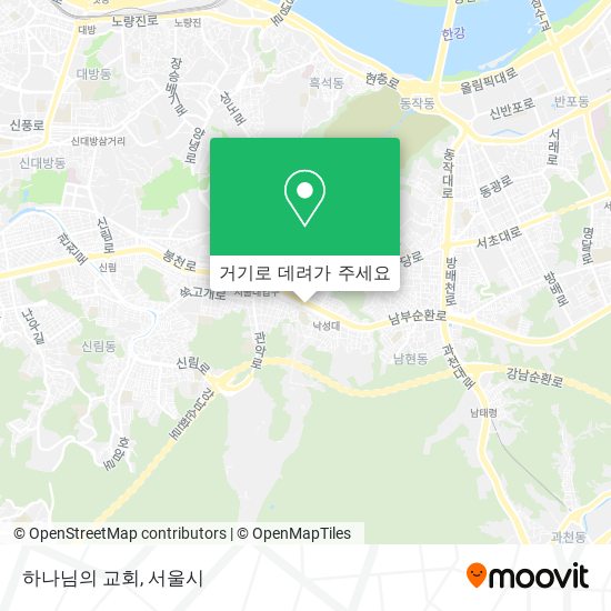 하나님의 교회 지도