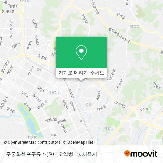 무궁화셀프주유소(현대오일뱅크) 지도