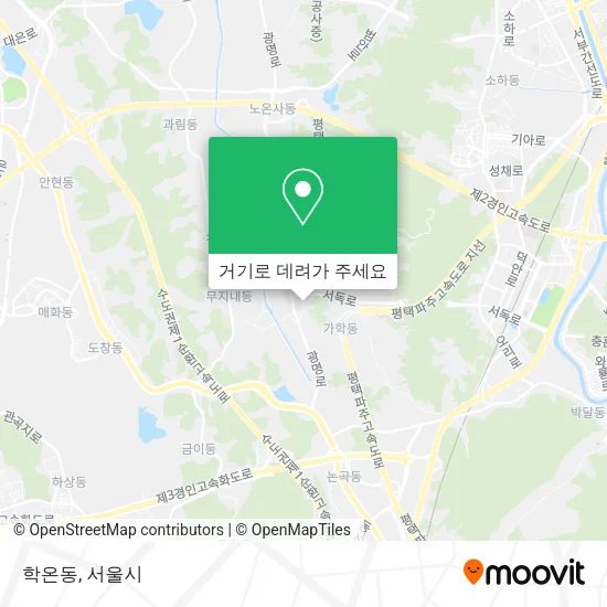 학온동 지도