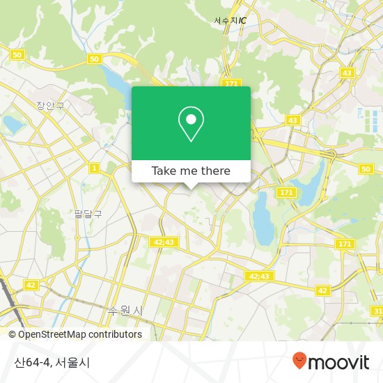 산64-4 지도