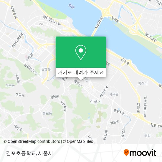 김포초등학교 지도