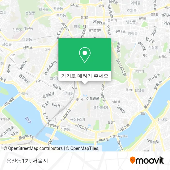 용산동1가 지도