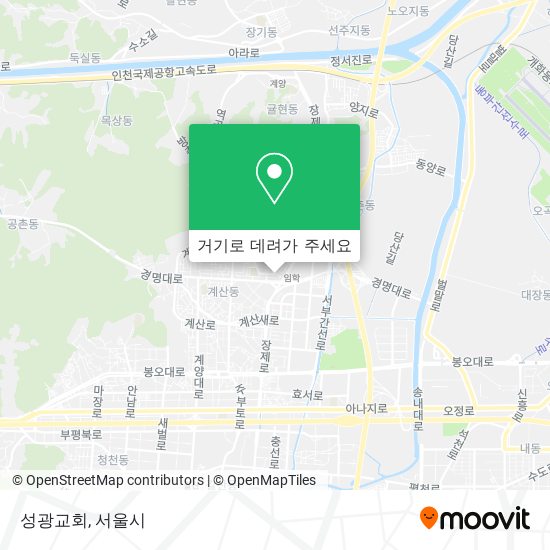 성광교회 지도